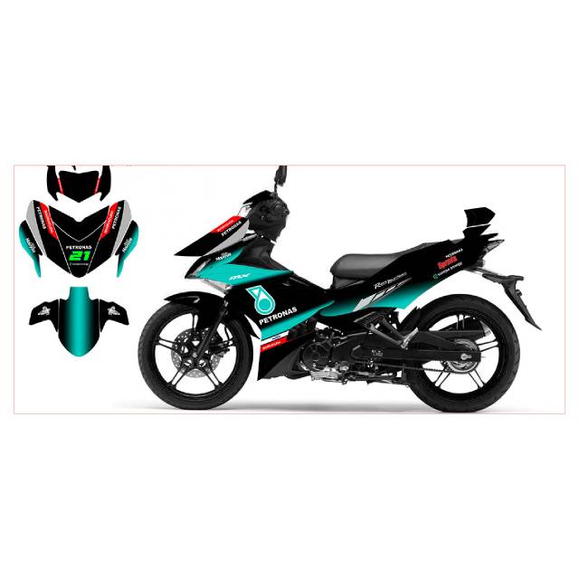 Sticker Jupiter MX 2010 petronas/sticker MX petronas full body