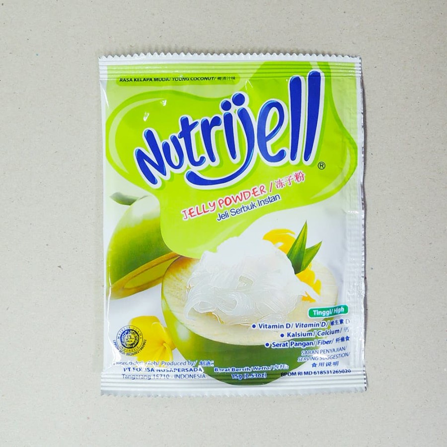 

NUTRIJELL JELLY POWDER KELAPA MUDA 15G (243116)