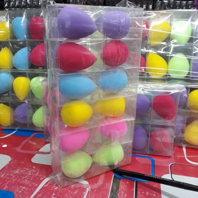 MAKE UP SPONGE LUSINAN / WARNA MIX