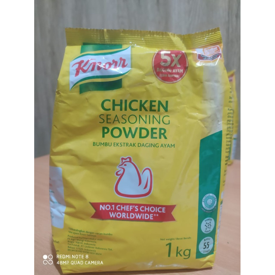 

PRODUK TERBARU - CHICKEN SEASONING POWDER KNORR REFIL 1KG