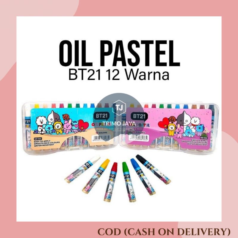 

Krayon 12 | Krayon oil pastel | Krayon termurah