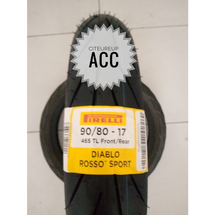 PIRELLI DIABLO ROSSO SPORT 90/80-17