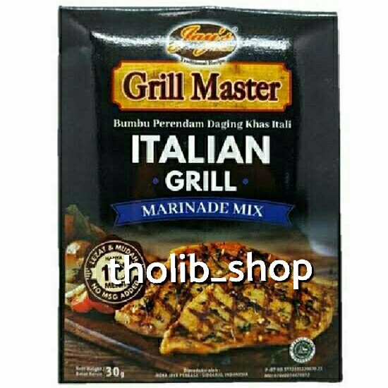 

Jay's grill master italian grill 30gr