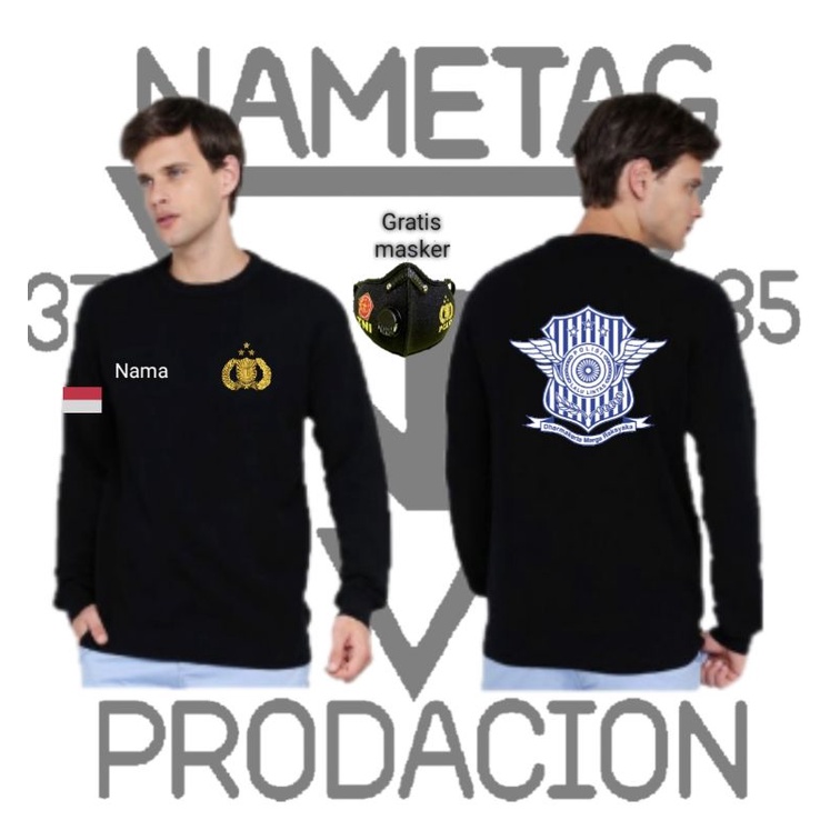 Kaos Polisi Lantas Lengan Panjang Terbaru