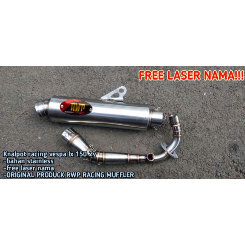 Knalpot racing vespa lx 150 2v knalpot vespa lx 3v knalpot vespa primavera150 knalpot sprint 150