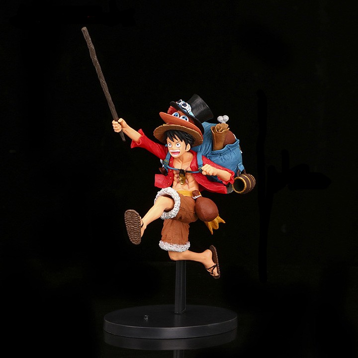 Set Action Figure One Piece Tiga Saudara Luffy Ace Sabo