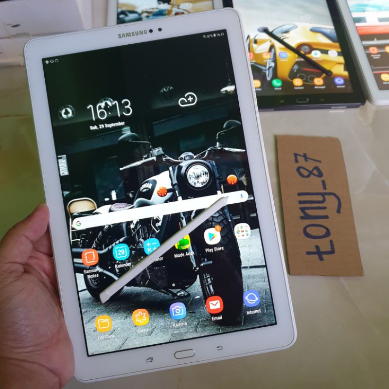 Samsung Galaxy Tab A6 with s pen Tab A 10.1&quot; 3/16gb P585y normal siap pakai