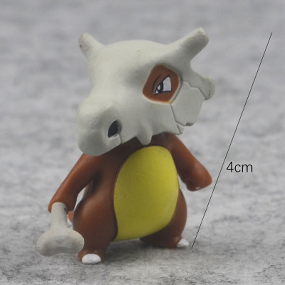MXBEAUTY Collection Pokemon Figures 3-9cm Model Toys Pikachu Figures Anime Bulbasaur Charmander Vulpix Squirtle Abra Action Figures