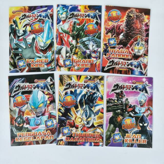 Komik Ultraman Mini 3buku Murah