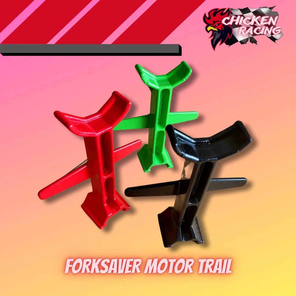 PENAHAN SHOCK DEPAN FORK SAVER MOTOR TRAIL CRF KLX KTM