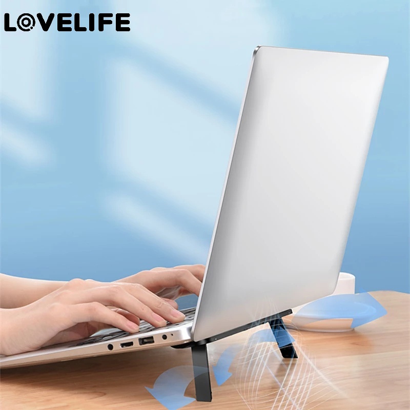 1pc Stand Holder Laptop Universal Portable Bisa Dilipat