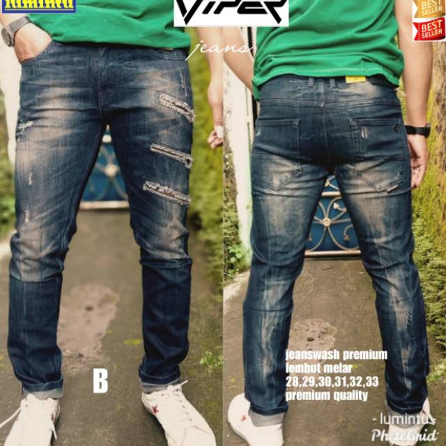 Viper panjang jeans by lumintu