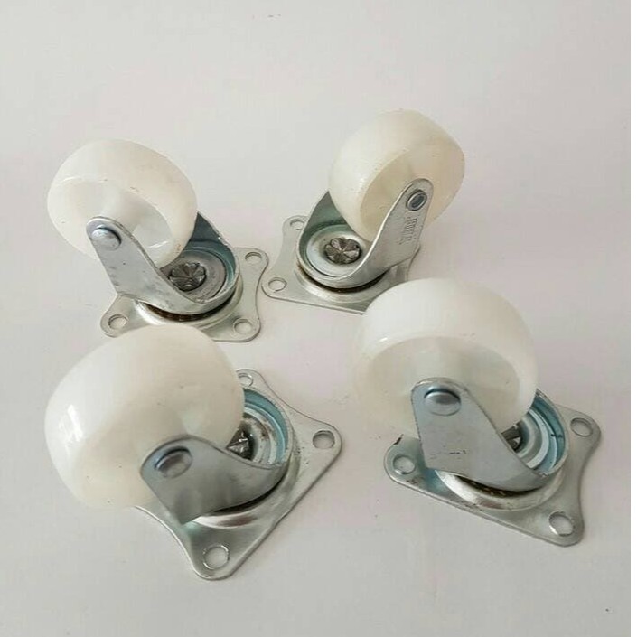 Roda 2 inch caster bebas gila untuk robot lemari troley