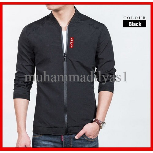 Jaket Levis CL jaket pria diadora hitam