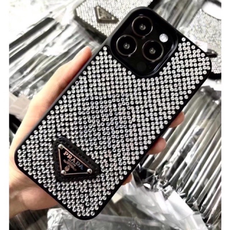 PRA*DDAA CASE DIAMOND IPHONE 15 14 PRO MAX 14 PLUS 13PROMAX 13 Pro 7 7+ 8 plus X Xs Xr XsMAX 11 11ProMax 12 12Mini 12Pro 12ProMax Pro Max 11Pro 13mini 6 6+