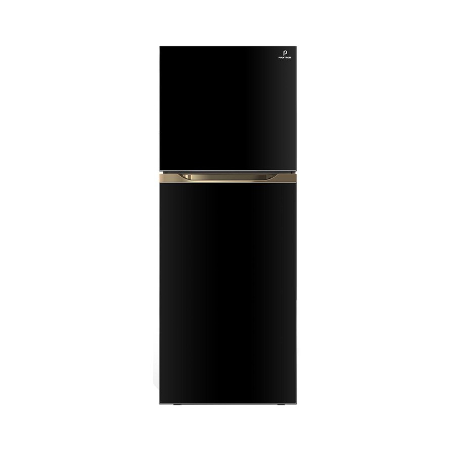POLYTRON KULKAS 2 PINTU PRM 490 X 350 LITER HITAM GARANSI RESMI