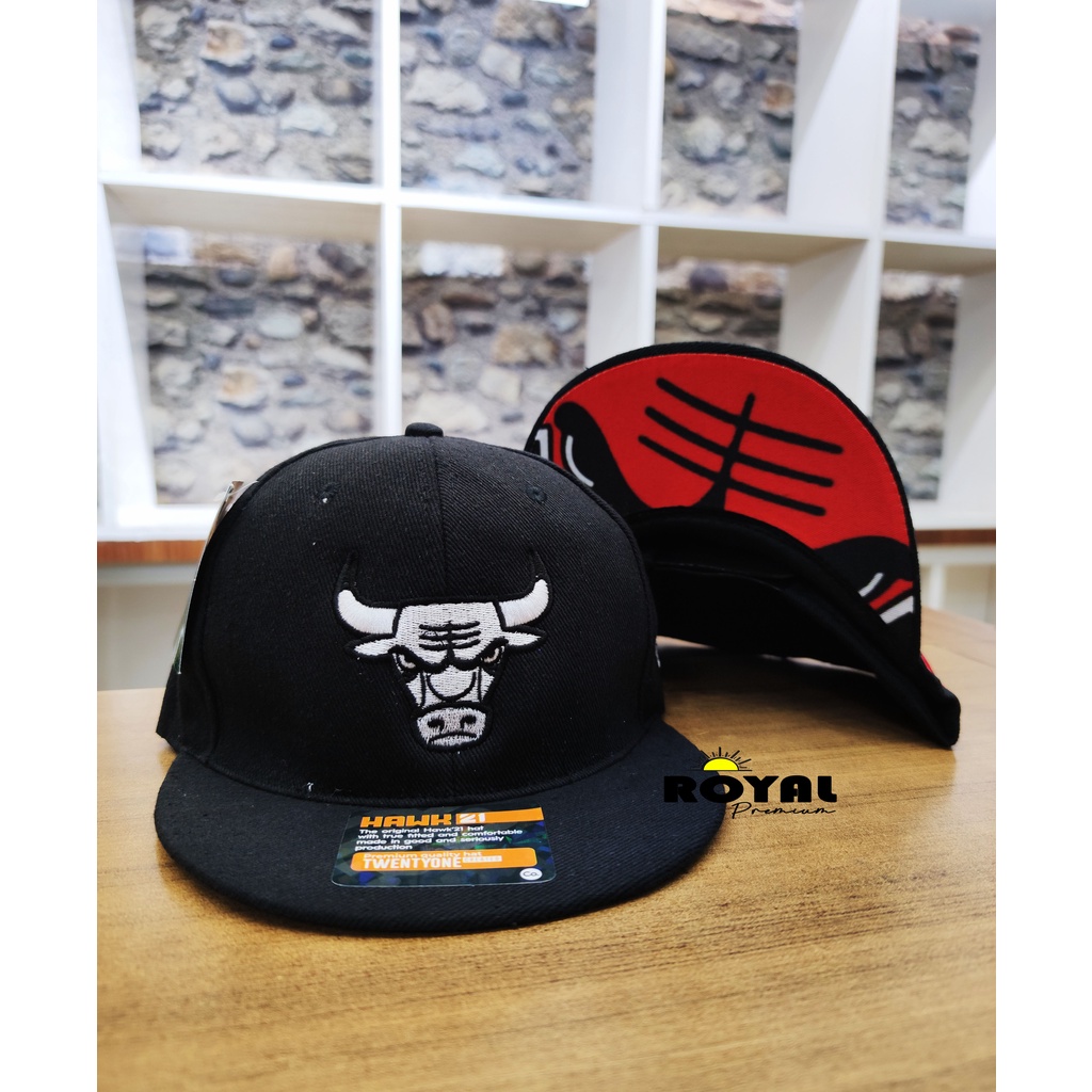 Topi Lakers // Topi Snapback - Topi Chicago bulls - Topi Hip Hop - Topi Snapback Premium - Royal Premium