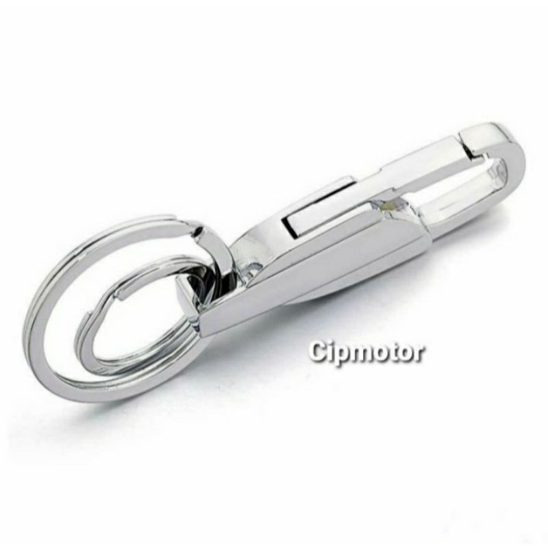 Gantungan kunci sepeda motor Stainless Nmax Aerox Adv Pcx Ninja Gsx Universal anti karat