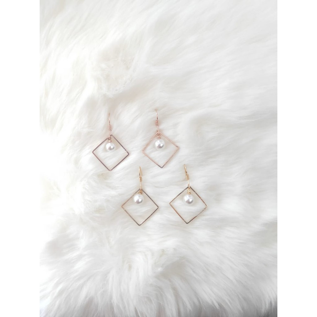 Anting Anting V Anting Wanita korea Anting Terbaru anting korea Anting Lucu