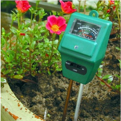 PERTUKANGAN MATERIAL BANGUNAN PH TANAH 3 IN 1 TESTER SOIL WATER MOISTURE LIGHT METER KEASAMAN CAHAYA