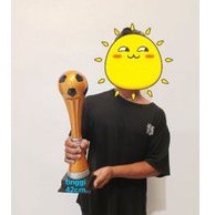 PIALA BOLA FUTSAL FIBER SUMMER CUP TINGGI 42CM