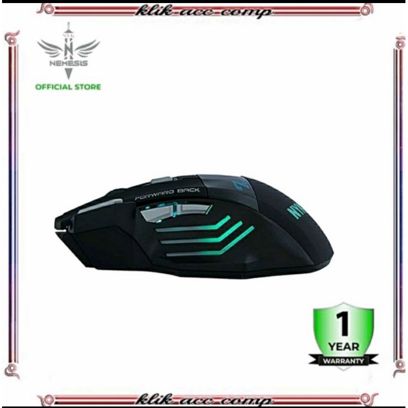 Mouse Gaming NYK G07 Gaming Mouse Turbo Fire / Mouse Gaming NYK G07 G 07 Gaming Mouse Nemesis RGB