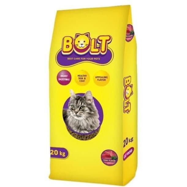 MAKANAN KUCING BOLT TUNA DONAT 20KG ( KHUSUS GOSEND &amp; GRAB )