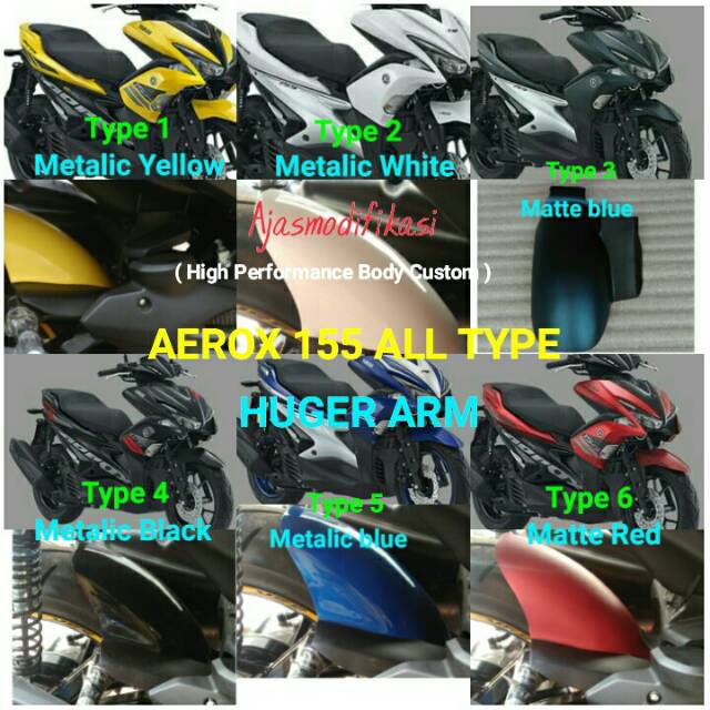 ALL AEROX 155, HUGER ARM