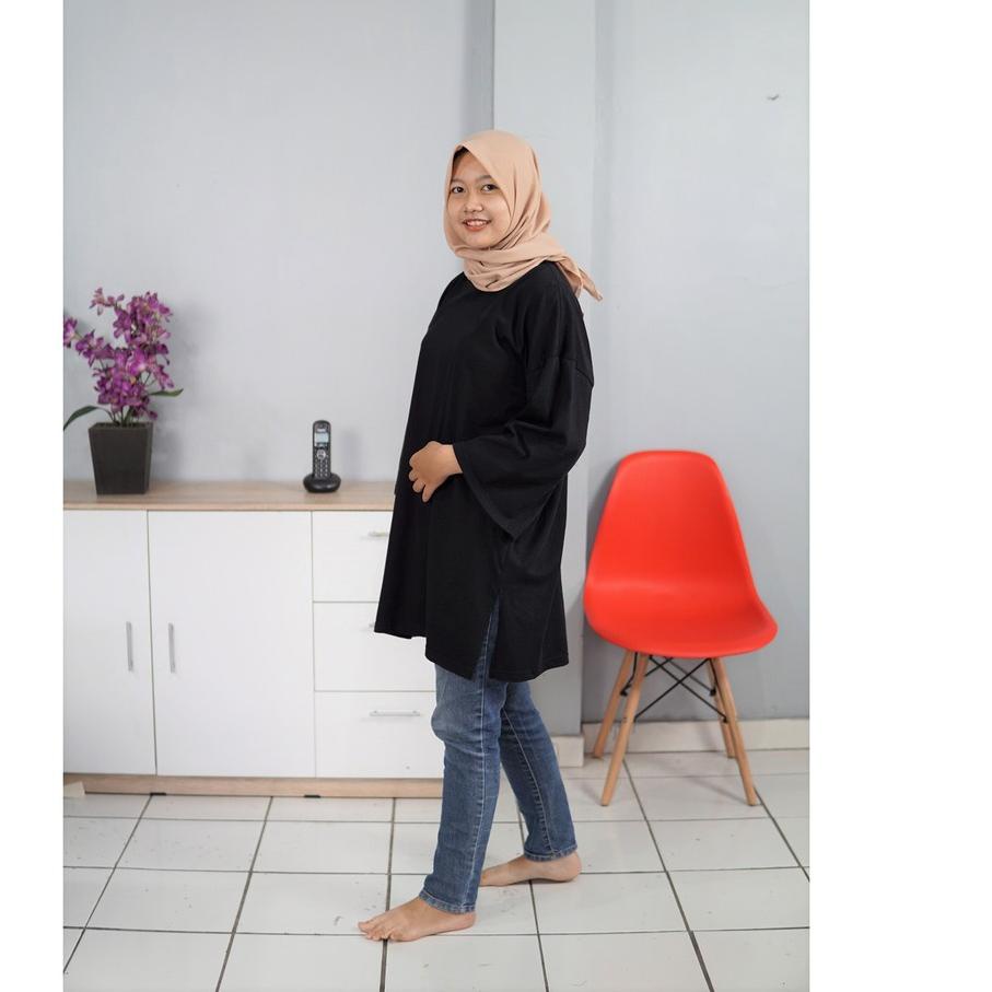 ➾ KAOS OVERSIZE WANITA POLOS / BASIC OVERSIZE TOP POLOS / TSHIRT OVERSIZE WANITA / KAOS WANITA BIG S