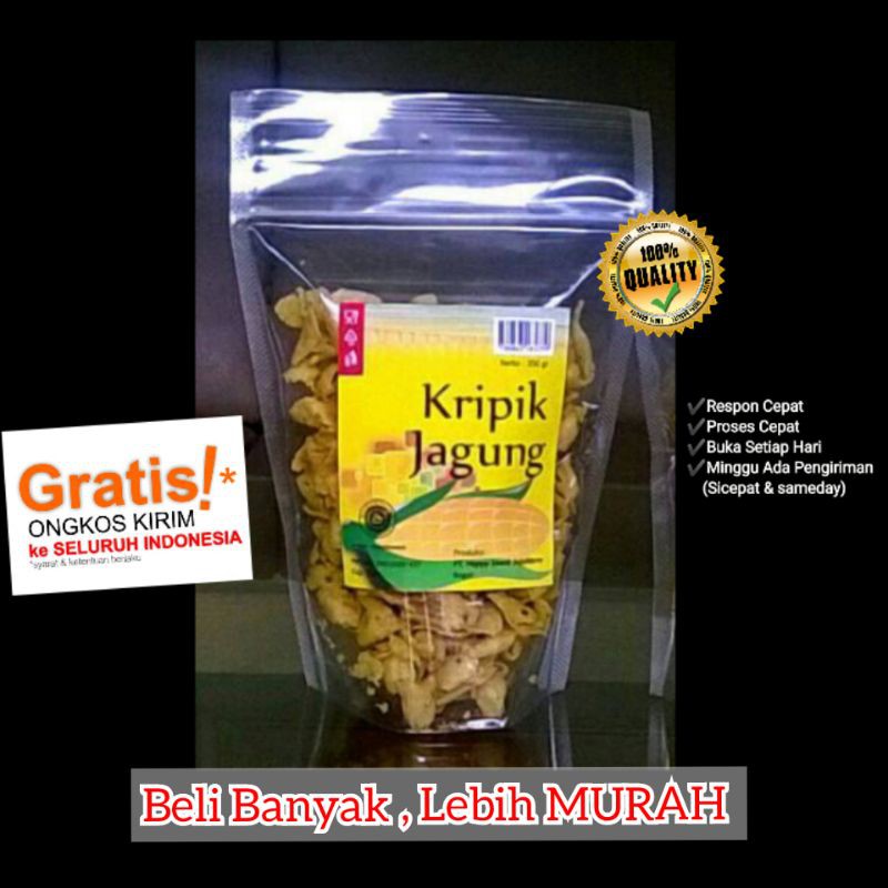 Blutop Standing Pouch / Plastik Klip Berdiri 16x24