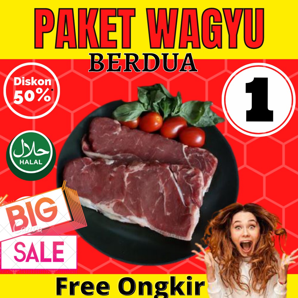 Paket Wagyu Berdua Meat Shop Daging Bumbu Slice Frozen Frozenn Food Beku Hemat Keluarga Halal Murah Shopee Indonesia