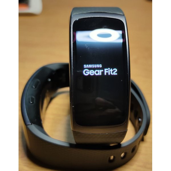 Samsung gear fit2 black second super mulus 99.99 persen ...spt baru