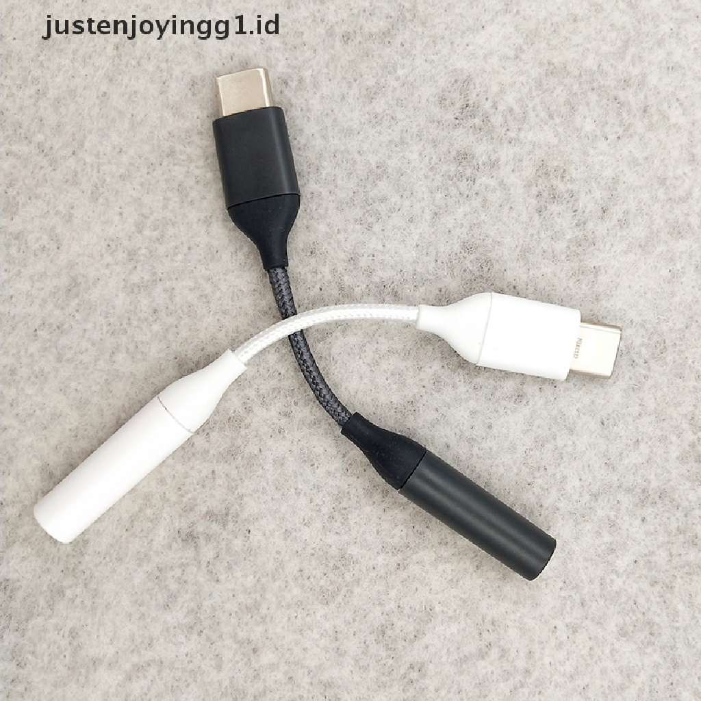 Justenjoyingg1.id / Tipe-C 3.5 Jack Audio Aux USB Ke 3.5mm Untuk Headphone