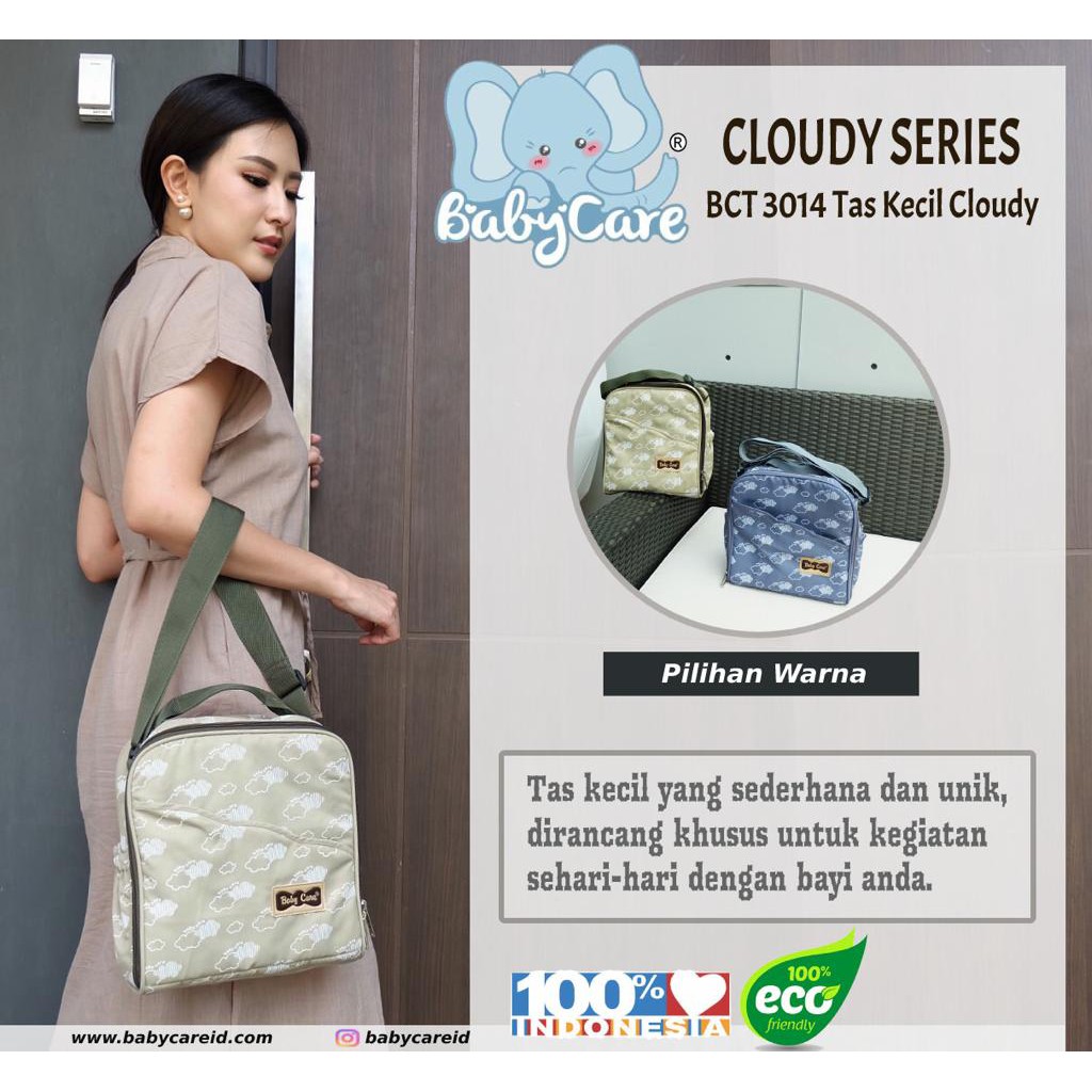 Baby care tas kecil cloudy series BCT3014