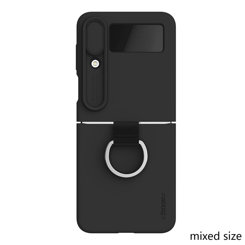 Casing Belakang Shockproof Dengan Ring Holder Mewah Untuk Z Flip4
