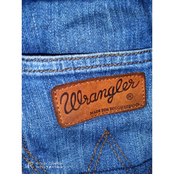 celana second wrangler original