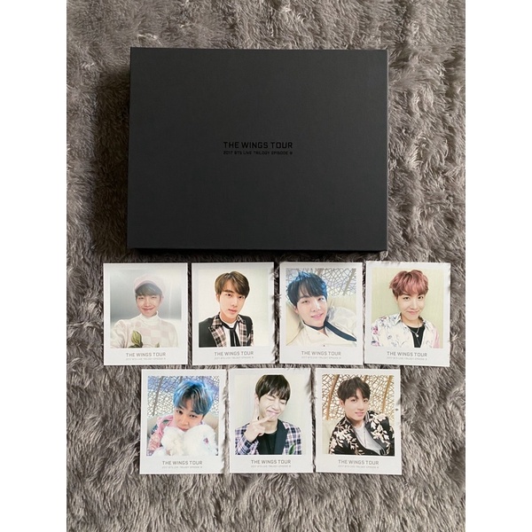 [READY STOCK] BTS THE WINGS TOUR 2017 BTS LIVE TRILOGY EPISODE III PHOTO TICKET. BINDER PHOTO TICKET