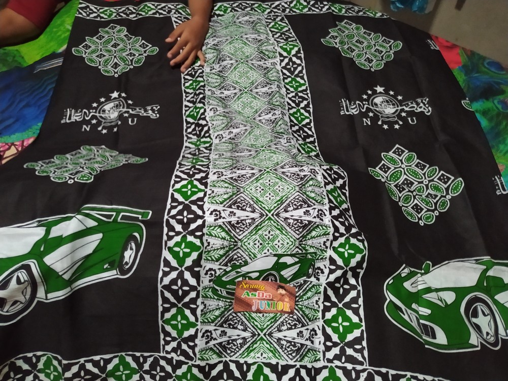 Sarung Nu Anak Original~sarung Batik Anak Gambar Mobil Tamia