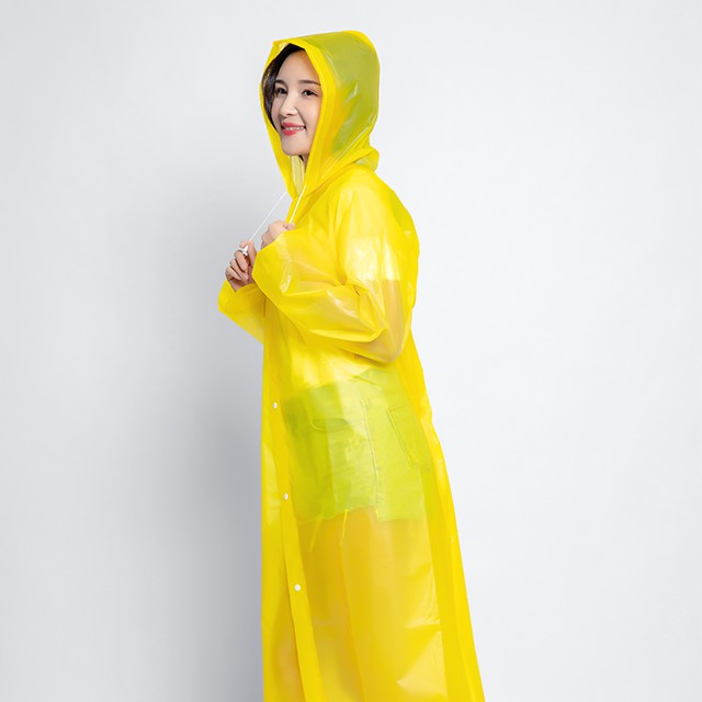 99K Jas Hujan Plastik Terusan Dewasa Lightweight Raincoat