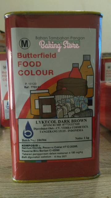 Sepuhan Bubuk - Pewarna Makanan Butterfield 1kg