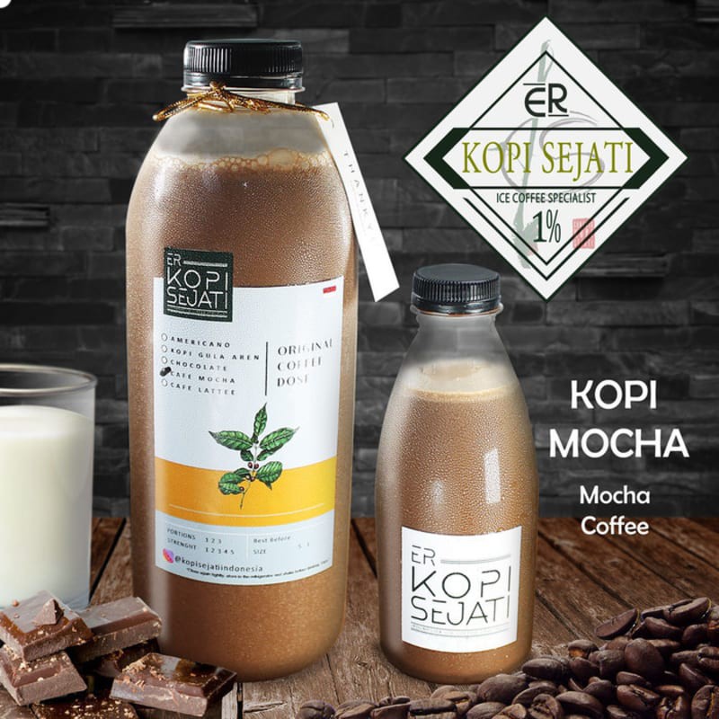 

Kopi Mocha by Kopi Sejati (GOJEK or GRAB only) - 350 ml