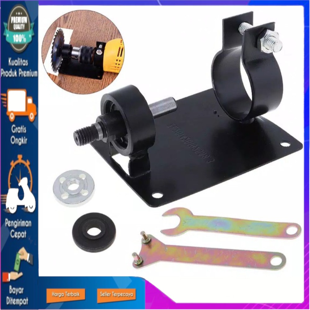 Dudukan Bor Adaptor / Drill Table Stand / Dudukan Bor Meja Gerinda Stand Holder Portable Bracket