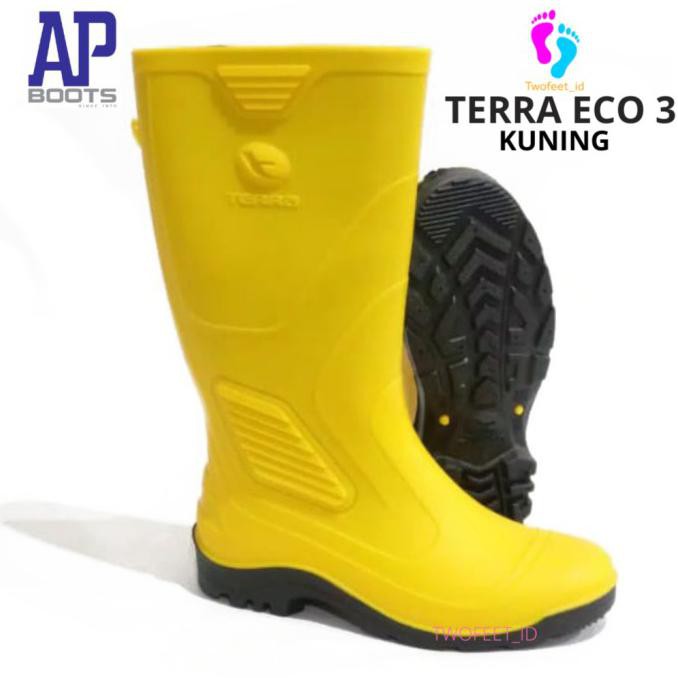 Sepatu AP Boots Terra Eco 3 warna Kuning size 39-43 - 39