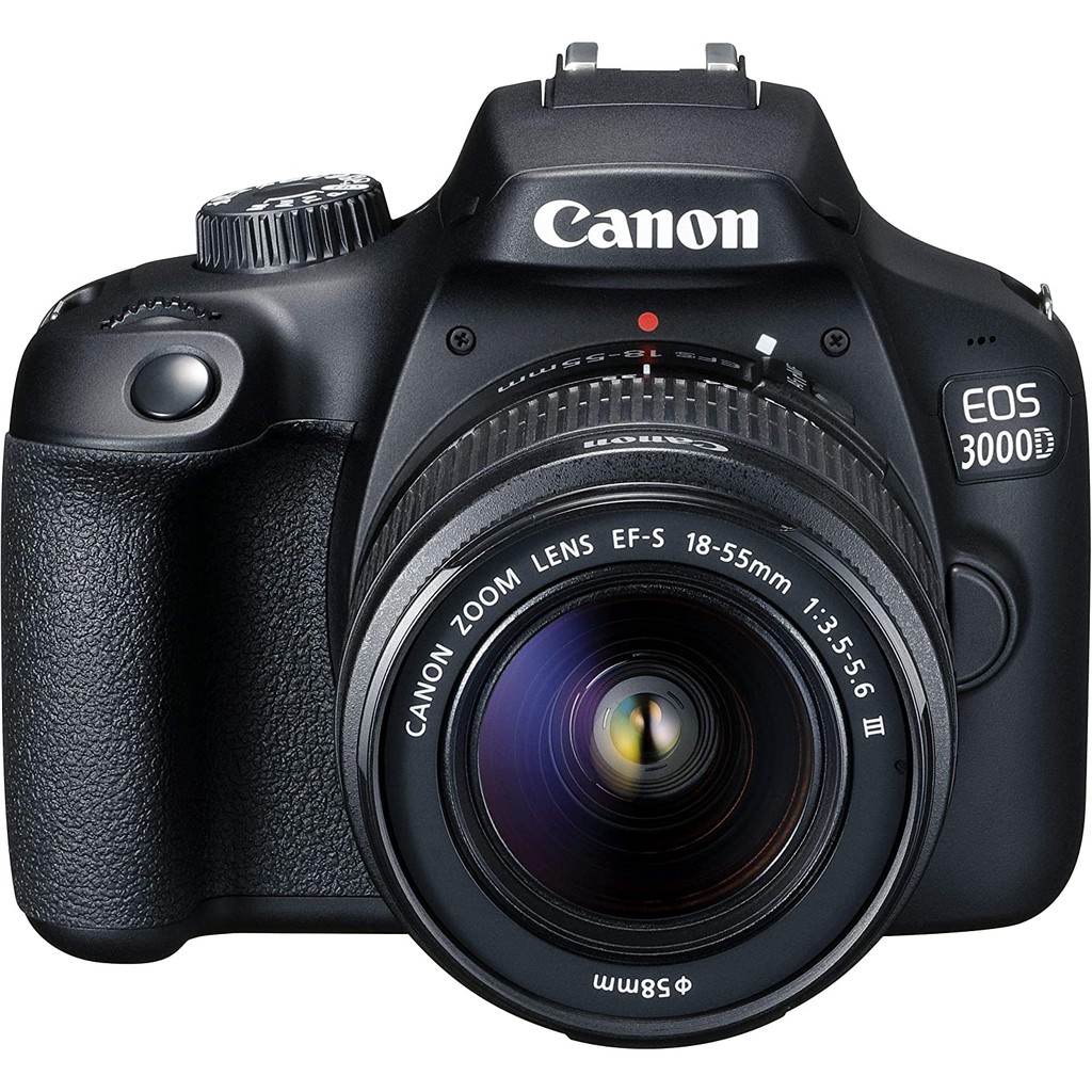 CANON EOS 3000D / CANON 3000D KIT 18-55MM III WIFI ORIGINAL - PAKET LENGKAP-3