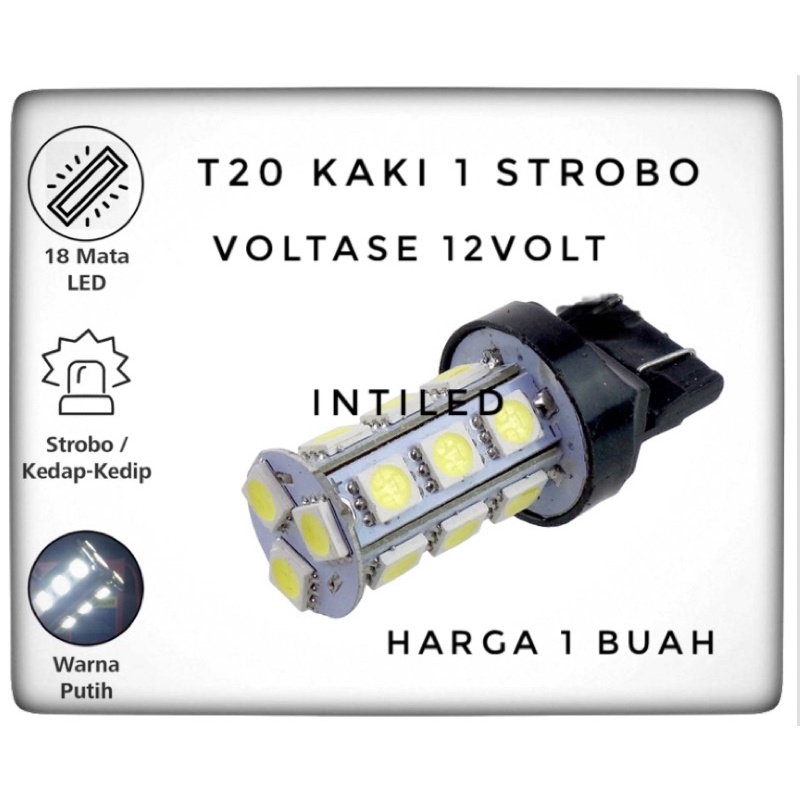 12VOLT - T20 7440 KAKI 1 SEIN KEDIP