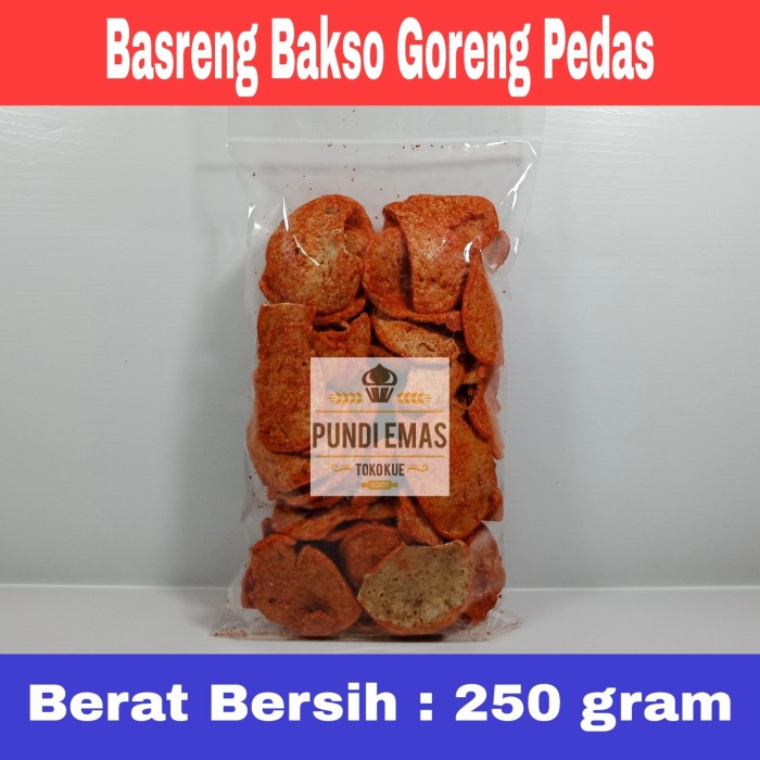 Basreng Pedas Kiloan 250 Gram Murah Terlaris