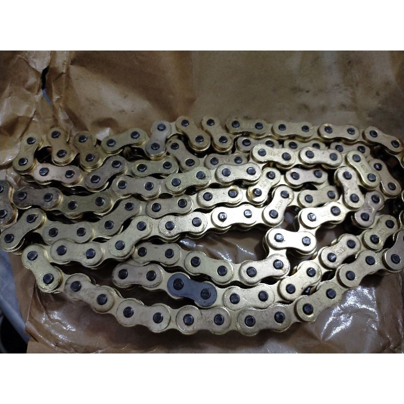 RANTAI O RING 520 120L R25 MT25 CBR 250 RR 520VF ORIGINAL 100% ORING RANTAI FULL GOLD ASLI