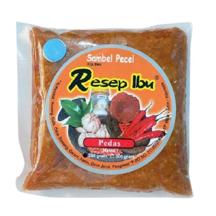

Resep Ibu Sambel Pecel Pedas 250 Gr