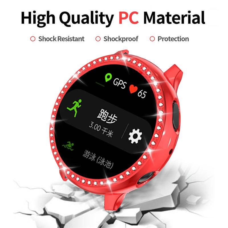 Casing Hard Case PC Tipis 40mm 44mm Dengan Bumper Ring Untuk Samsung Galaxy Watch Active 1