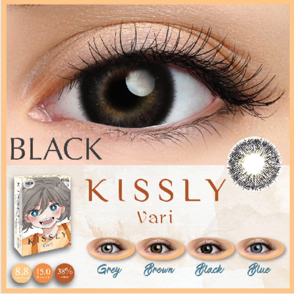 ❤ RATU ❤ Softlens Kissly Color &amp; Vari | Soflens Dia 15 mm Normal